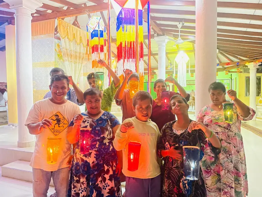 Vesak lantern celebration